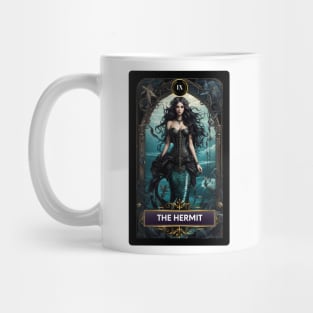 The Hermit Mermaid Tarot Card Mug